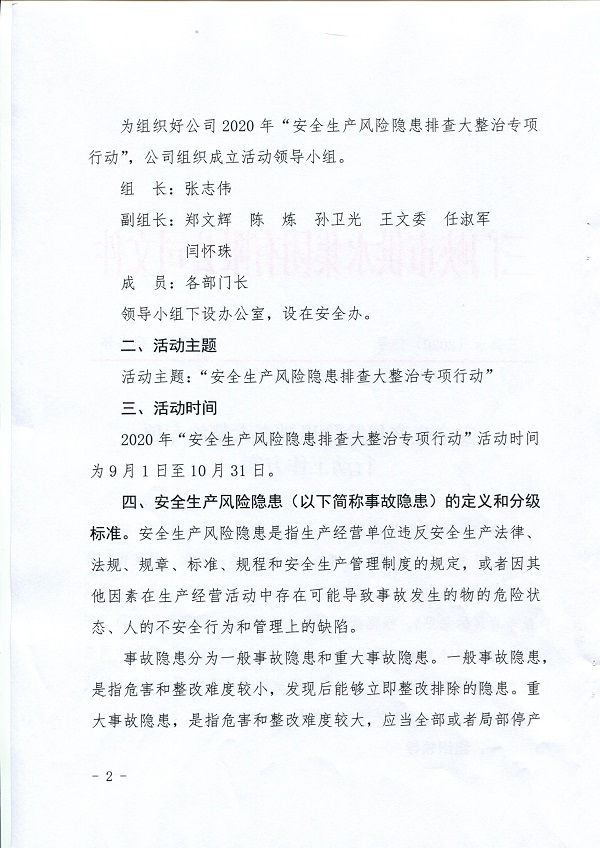 安全生產,風險,隱患,排查,大,整治,專項,行動, . -安全生產風險隱患排查大整治專項行動工作方案